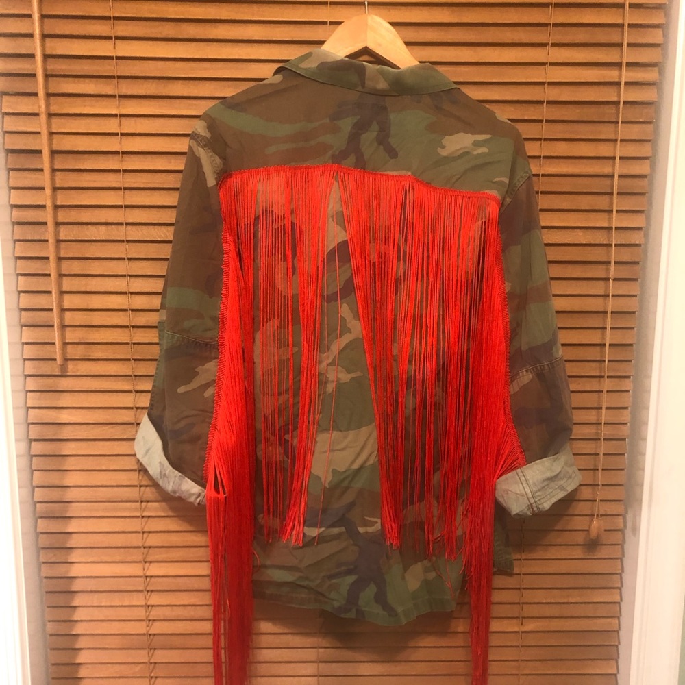 Unique Army Fatigue Jacket